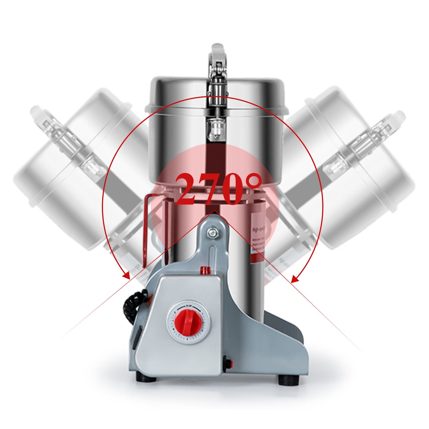 1000g Electric Grain Mill Grinder 2800W Commercial Spice Grinder