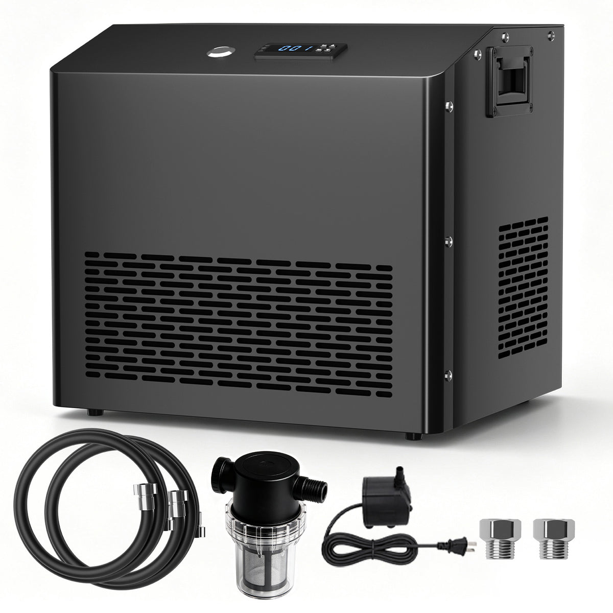 Ecojoy 1/2 HP Cold Plunge Chiller for Ice Bath Tub | Smart WiFi Control, Built-in Water Pump, Quiet Operation, Fast Cooling & Cold Therapy Recovery