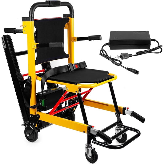 Ecojoy Portable Electric Chair, Track Climbing Wheelchair, Assist Stair Chair Electric Wheelchair, 440 lb Limit